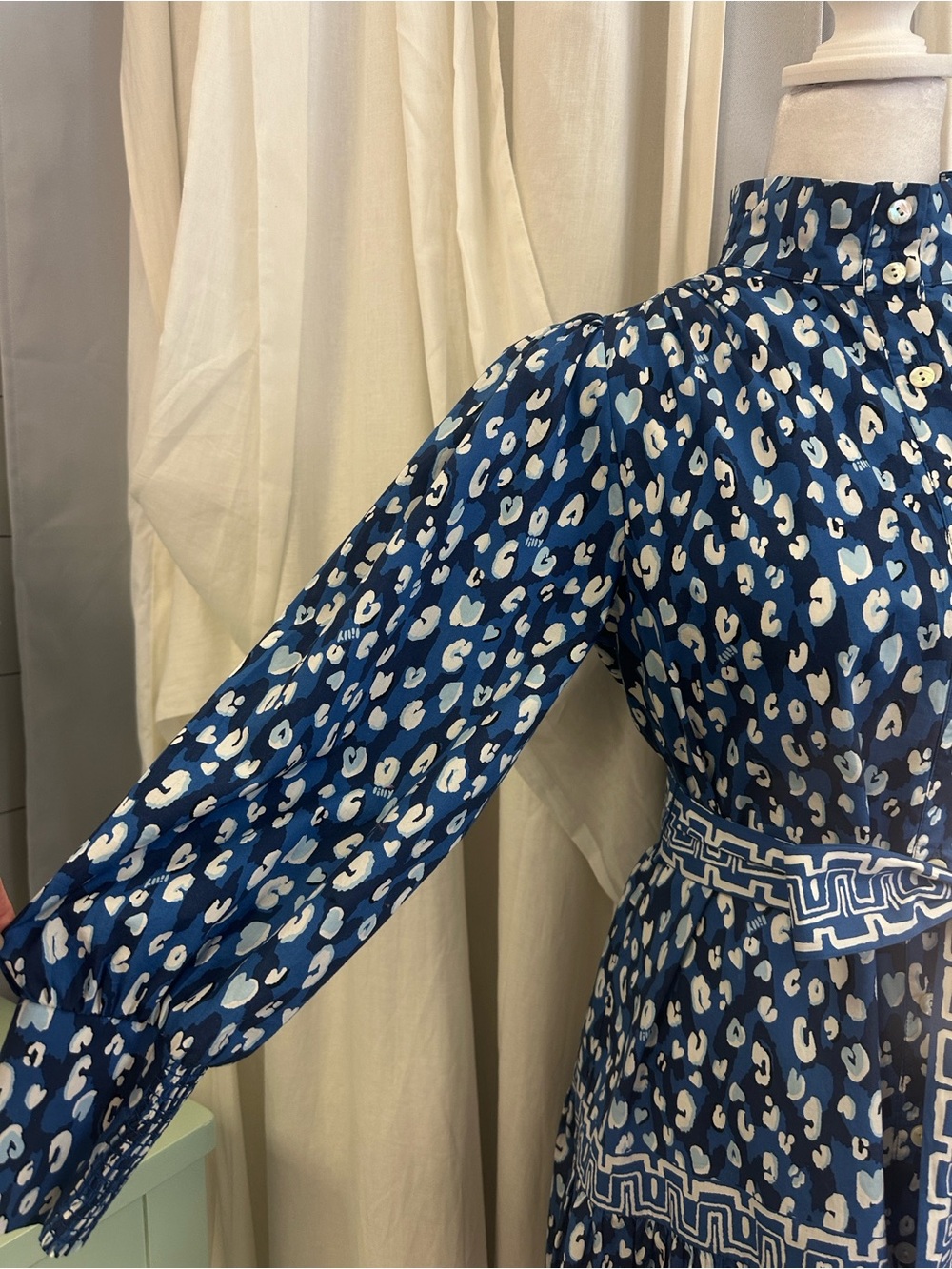 Lilly Pulitzer Drena Animal-Print Cotton Mini-Shirtdress - Picture 5 of 7